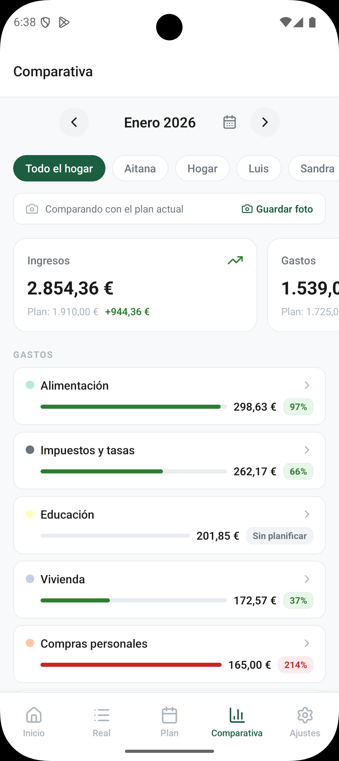 Banner de foto del plan (sin guardar)