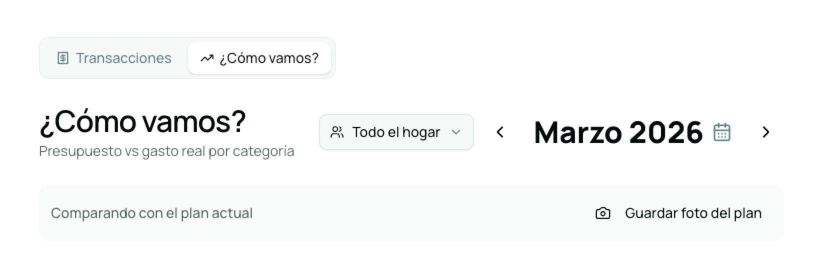 Indicador de foto del plan en la comparativa — sin foto guardada
